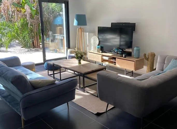 12 Pers Avec Piscine Chauffee 1 Mai Au 30 Sept Αρασόν